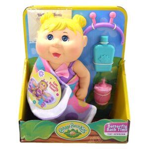 CABBAGE PATCH KIDS Butterfly Bath Time 9" baby doll play set JAZWARES 2022, NEW